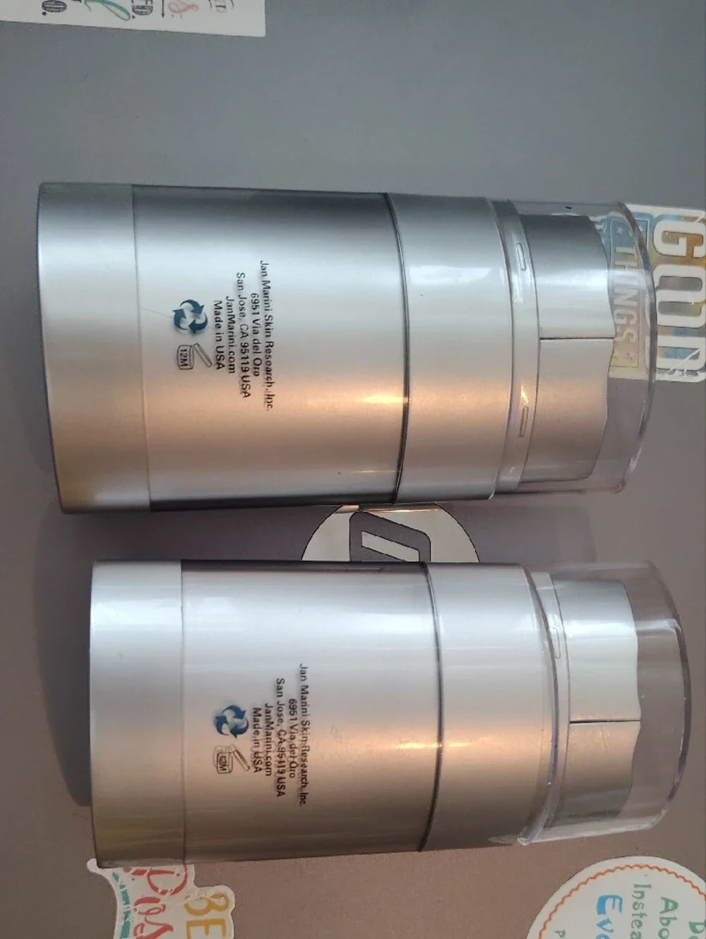 JANMARINI Dual-Action Airless Pump Serum - Silver Years Old. You Get Two